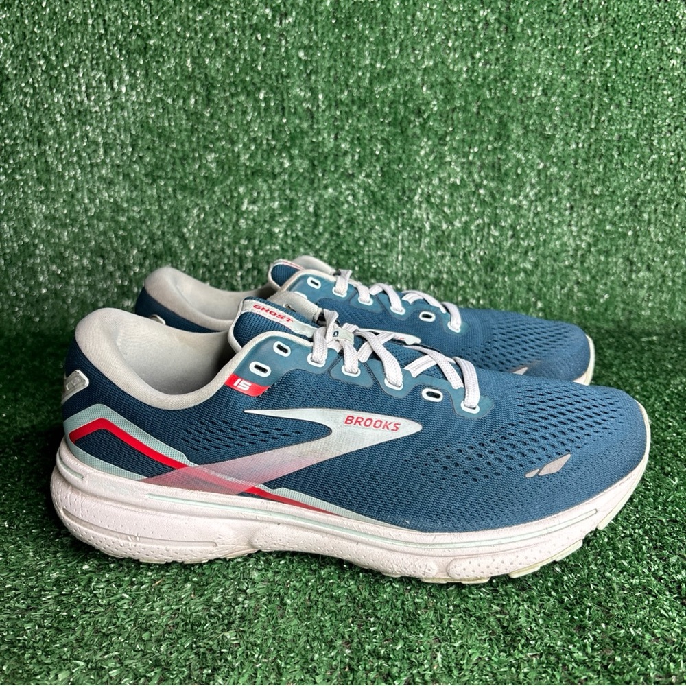 Brooks Shoes Womens Size 9.5 B Ghost‎ 15 Mesh Running Sneakers